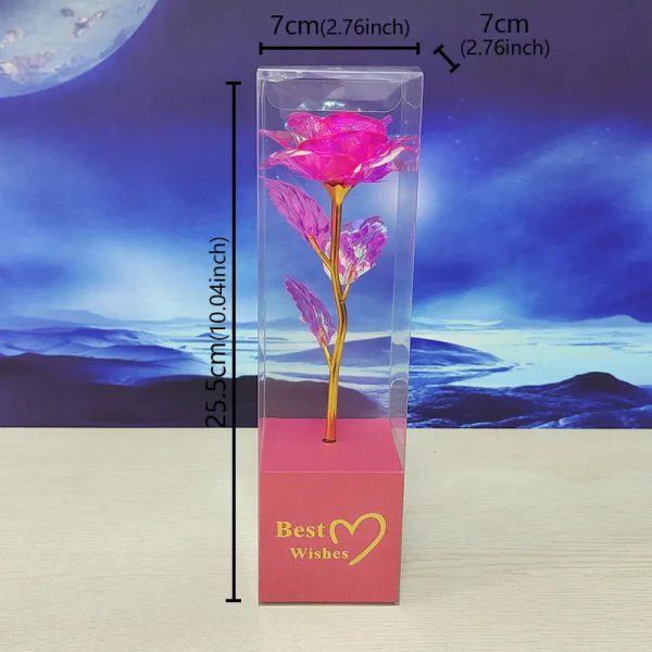 Galaxy Eternal Gold Rose Decorative Flower Galaxy Eternal Gold Rose Decorative Flower