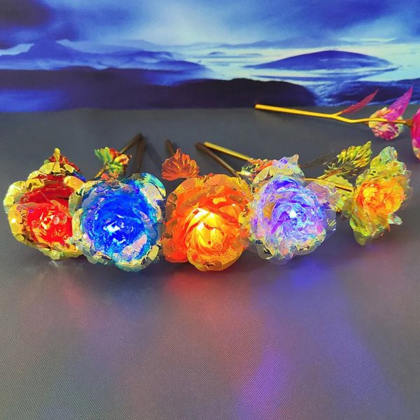 Galaxy Eternal Gold Rose Decorative Flower Galaxy Eternal Gold Rose Decorative Flower