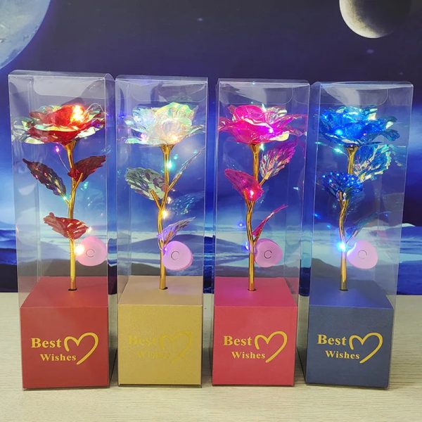Galaxy Eternal Gold Rose Decorative Flower Galaxy Eternal Gold Rose Decorative Flower