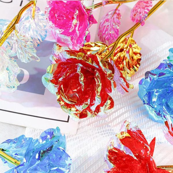 Galaxy Gold Foil Eternal Rose Galaxy Gold Foil Eternal Rose
