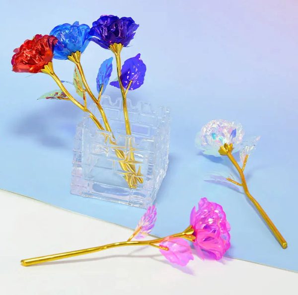 Galaxy Gold Foil Eternal Rose Galaxy Gold Foil Eternal Rose