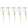 Galaxy LED Forever Rose – 5/10pcs Colorful Artificial Flowers