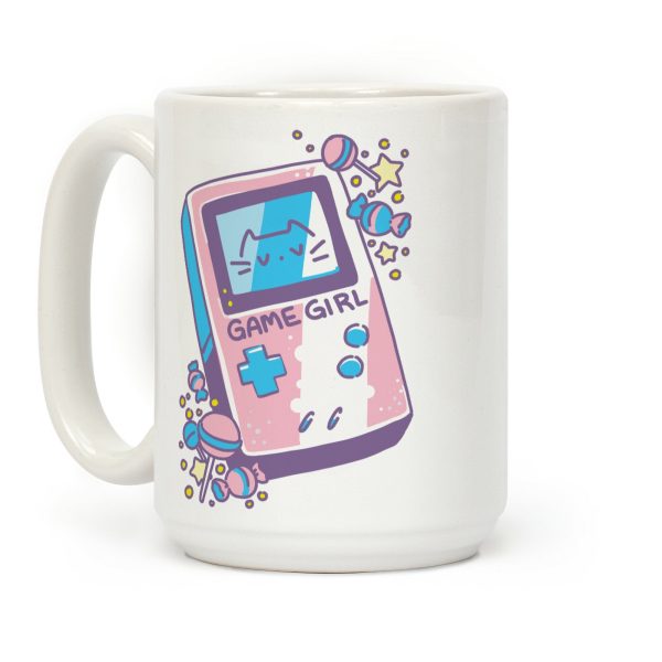 Game Girl - Trans Pride Coffee Mug Game Girl - Trans Pride Coffee Mug