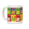 Gameboy Pop Art Pattern Coffee Mug Gameboy Pop Art Pattern Coffee Mug
