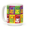 Gameboy Pop Art Pattern Coffee Mug Gameboy Pop Art Pattern Coffee Mug