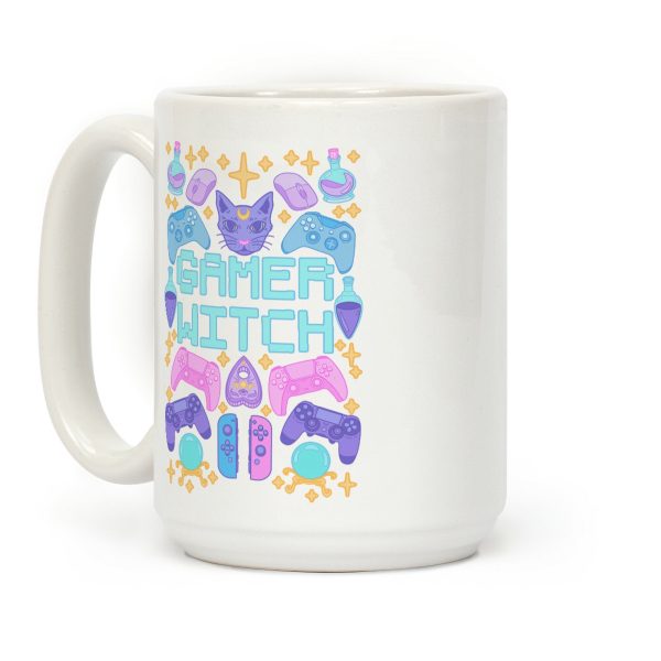 Gamer Witch Coffee Mug Gamer Witch Coffee Mug