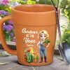 Gardener Of The Year - Personalized Plant Pot Ceramic Mug