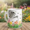 Gardening Is My Therapy - Personalized White Edge-to-Edge Mug - Gift For Gardening Lovers, Gardeners HH01 Gardening Is My Therapy - Personalized White Edge-to-Edge Mug - Gift For Gardening Lovers, Gardeners HH01