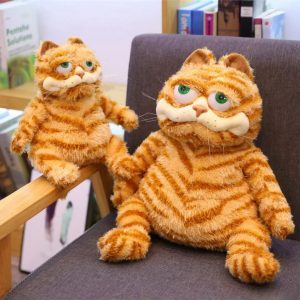 Garfield Plush Toy - Adorable Fat Cat Doll for Kids' Birthday Gifts