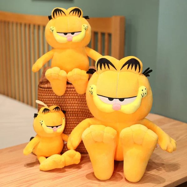 Garfield Plush Toy - Adorable Fat Cat with Tiger Skin Design
