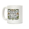 Gathering Goods In The Woods Coffee Mug Gathering Goods In The Woods Coffee Mug
