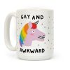 Gay And Awkward Coffee Mug Gay And Awkward Coffee Mug