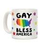 Gay Bless America Coffee Mug Gay Bless America Coffee Mug