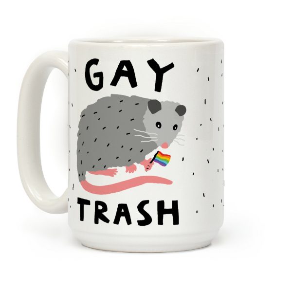 Gay Trash Opossum Coffee Mug Gay Trash Opossum Coffee Mug
