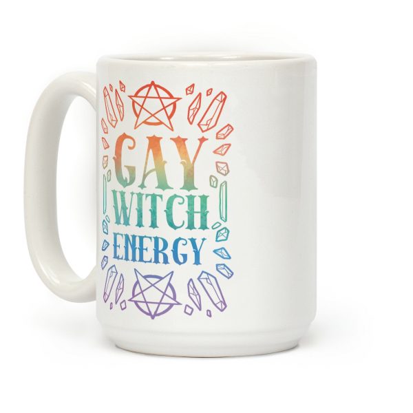 Gay Witch Energy Coffee Mug Gay Witch Energy Coffee Mug