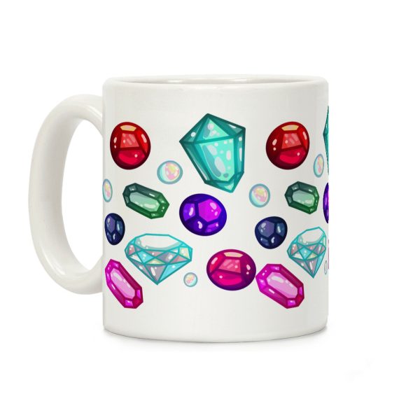 Gemstones Pattern Coffee Mug Gemstones Pattern Coffee Mug