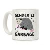 Gender Is Garbage Gender Fluid Opossum Coffee Mug Gender Is Garbage Gender Fluid Opossum Coffee Mug