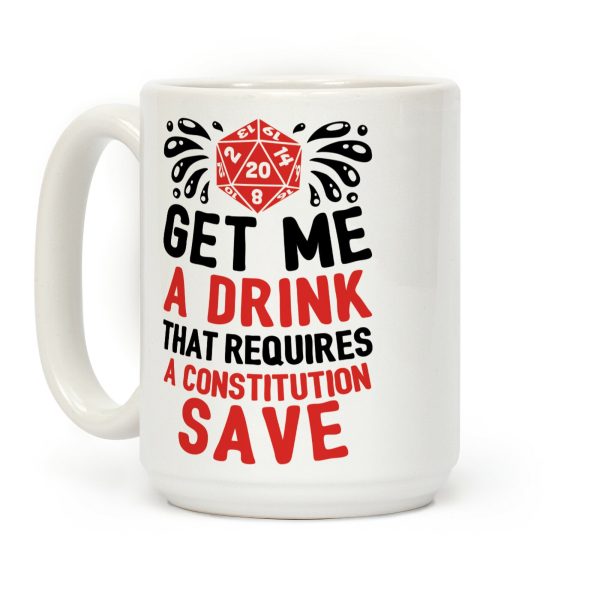Get Me A Drink That Requires A Constitution Save Coffee Mug Get Me A Drink That Requires A Constitution Save Coffee Mug