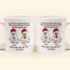 Ghost Friends Christmas Time - Personalized Mug