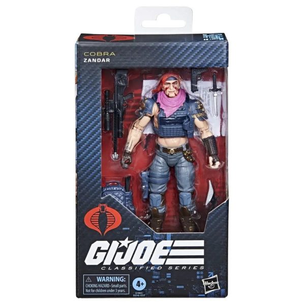 GI Joe Classified Cobra Zandar Action Figure GI Joe Classified Cobra Zandar Action Figure