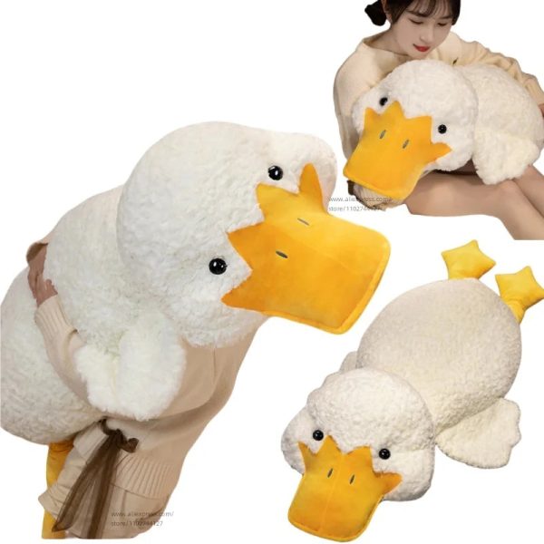 Giant 55cm Plush Duck Pillow - Perfect for Naps & Cozy Comfort! Giant 55cm Plush Duck Pillow - Perfect for Naps & Cozy Comfort!