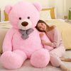 Giant 6-Foot Pink Teddy Bear Plush Toy for Valentine’s Gift