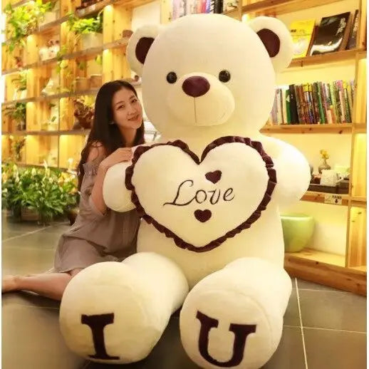 Giant 80cm Soft Brown Teddy Bear - Ultimate Hugging Pillow Gift! Giant 80cm Soft Brown Teddy Bear - Ultimate Hugging Pillow Gift!