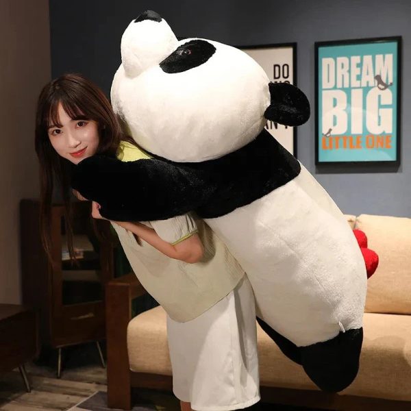 Giant 90cm Kawaii Plush Panda - Adorable Stuffed Animal Pillow Toy Giant 90cm Kawaii Plush Panda - Adorable Stuffed Animal Pillow Toy