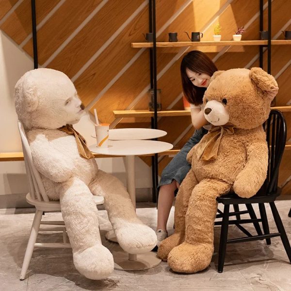 Giant American Bear Plush Toy Soft Stuffed Animal for Kids and Adults Giant American Bear Plush Toy Soft Stuffed Animal for Kids and Adults