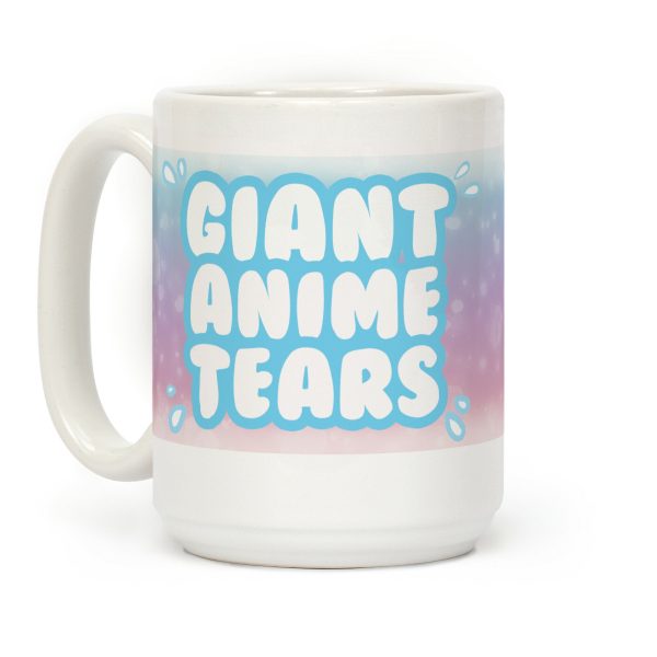 Giant Anime Tears Coffee Mug Giant Anime Tears Coffee Mug