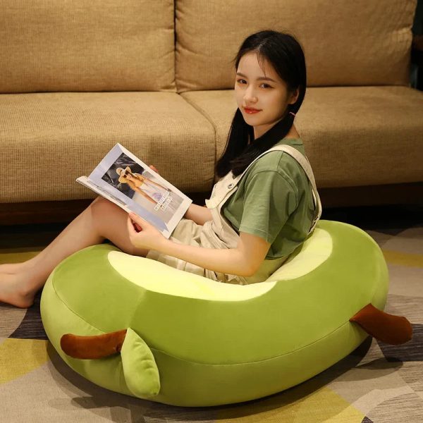 Giant Avocado Plush Toy - Soft, Cuddly Fruit Cushion for Kids & Gifts Giant Avocado Plush Toy - Soft, Cuddly Fruit Cushion for Kids & Gifts
