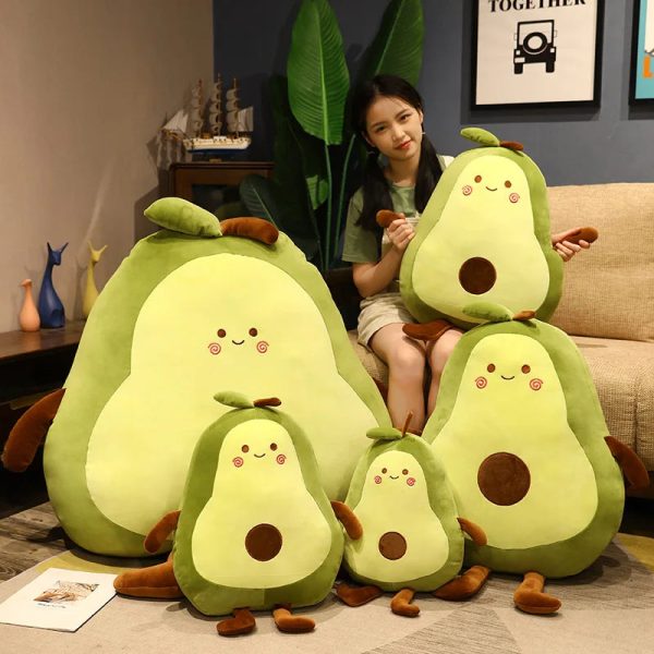 Giant Avocado Plush Toy - Soft, Cuddly Fruit Cushion for Kids & Gifts Giant Avocado Plush Toy - Soft, Cuddly Fruit Cushion for Kids & Gifts