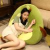 Giant Avocado Plush Toy - Soft, Cuddly Fruit Cushion for Kids & Gifts Giant Avocado Plush Toy - Soft, Cuddly Fruit Cushion for Kids & Gifts