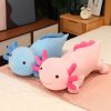 Giant Axolotl Plush Toy Colorful Stuffed Salamander Long Pillow for Kids Giant Axolotl Plush Toy Colorful Stuffed Salamander Long Pillow for Kids
