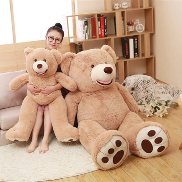 Giant Bear Plush Skin 100-260cm Soft Unstuffed Teddy for Kids and Teens Giant Bear Plush Skin 100-260cm Soft Unstuffed Teddy for Kids and Teens