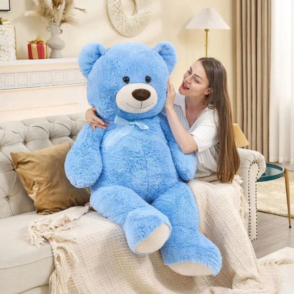 Giant Blue Teddy Bear Plush 130cm Giant Blue Teddy Bear Plush 130cm