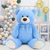Giant Blue Teddy Bear Plush 130cm Giant Blue Teddy Bear Plush 130cm