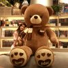 Giant Kawaii Bear Plush Toy - Soft & Cuddly Gift for Loved Ones