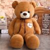 Giant Kawaii Bear Plush Toy - Soft & Cuddly Gift for Loved Ones