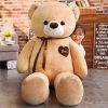 Giant Kawaii Bear Plush Toy - Soft & Cuddly Gift for Loved Ones