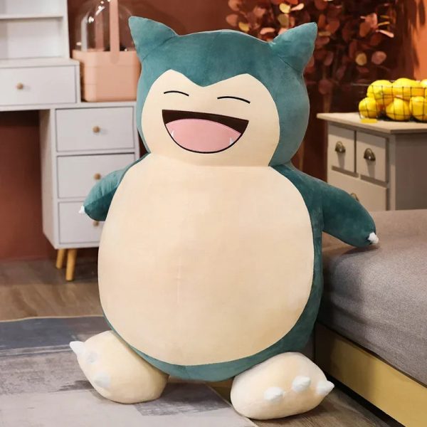 Giant Kawaii Snorlax Plush Toy - Soft, Cuddly, Perfect Gift for All Ages