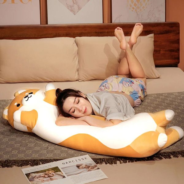 Giant Long Shiba Inu Plush Pillow Giant Long Shiba Inu Plush Pillow
