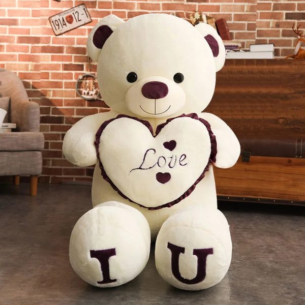 Giant Pink Teddy Bear Plush 80cm or 100cm