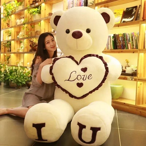 Giant Pink Teddy Bear Plush Pillow Giant Pink Teddy Bear Plush Pillow