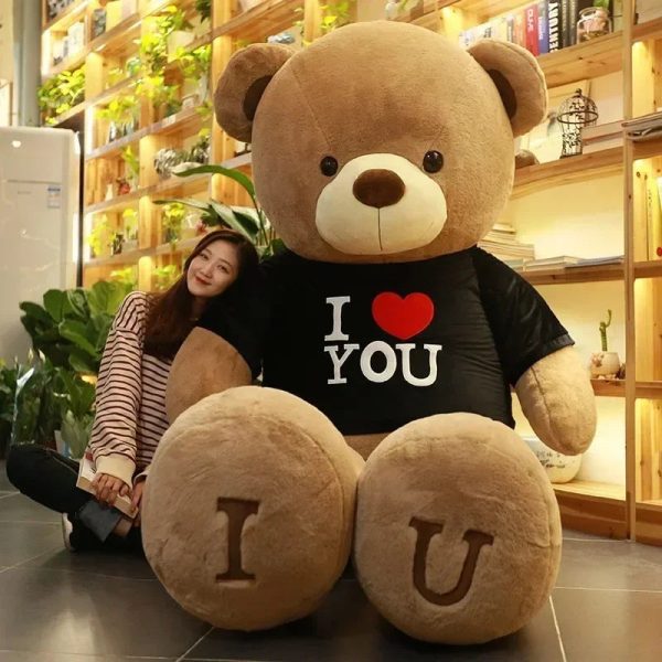 Giant Pink Teddy Bear Plush Pillow Giant Pink Teddy Bear Plush Pillow