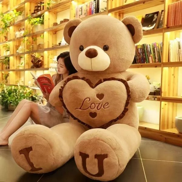 Giant Pink Teddy Bear Plush Pillow Giant Pink Teddy Bear Plush Pillow
