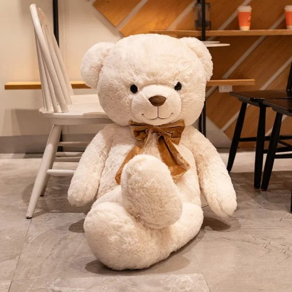 Giant Plush American Bear - Soft Teddy for Valentine's & Birthdays Giant Plush American Bear - Soft Teddy for Valentine's & Birthdays
