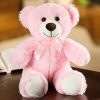 Giant Plush Bear with Ribbon - Adorable Stuffed Animal for Kids
