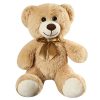 Giant Plush Bear with Ribbon - Adorable Stuffed Animal for Kids