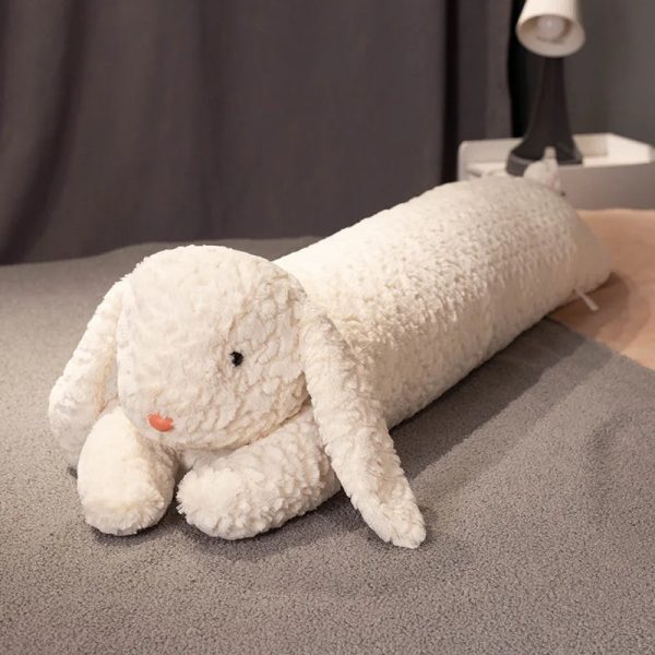 Giant Plush Rabbit Pillow - Soft, Long, Perfect for Kids' Birthdays!